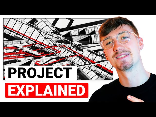 Architecture Portfolio EXPLAINED - Final Year Masters Student Project