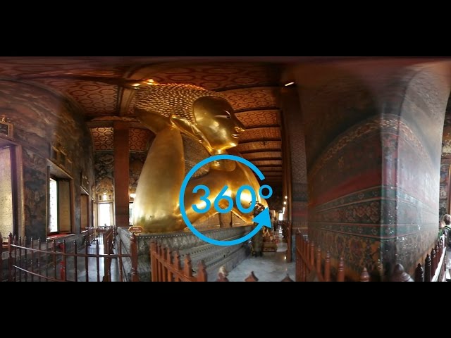 WAT PHO | RECLINING BUDDHA TEMPLE 360 VIDEO VIRTUAL REALITY 4K