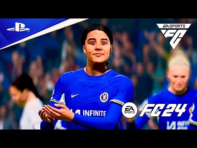 EA SPORTS FC™ 24 - CHELSEA vs REAL MADRID CF | Women Champions League | PS5™ [4K60FPS]