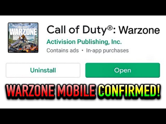 WARZONE MOBILE IS HERE!