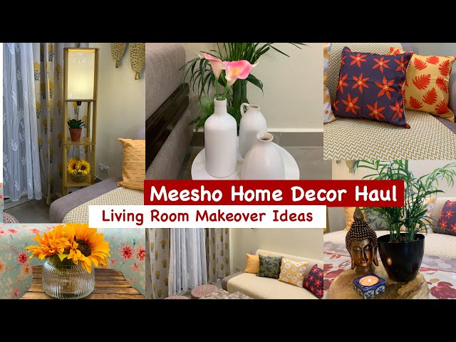 MEESHO Home Decor Haul | Simplify Your Space with Best Living Room Makeover Ideas Starting @Rs 221