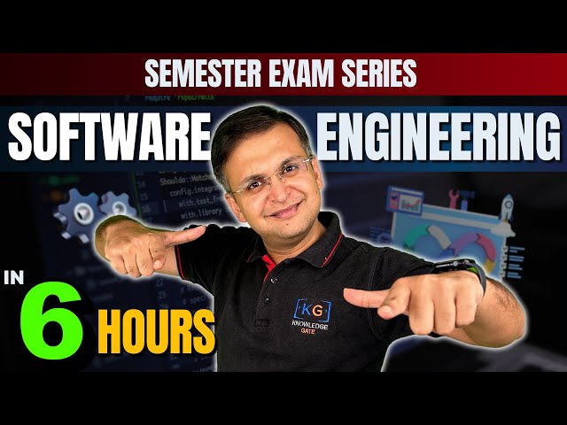 Complete Software Engineering in one shot | Semester Exam | Hindi