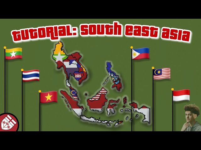 How to Build South East Asia - World Map Tutorials (Part 11)