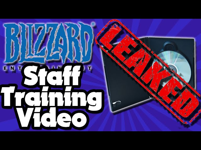 SHOCKING Leaked Blizzard Staff Training Video