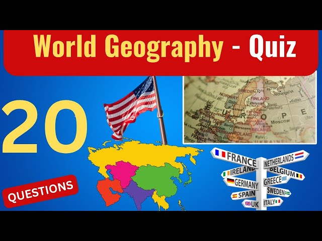 Guess the World Geography Challenge |How Well Do You Know the World |World Jouney Quiz