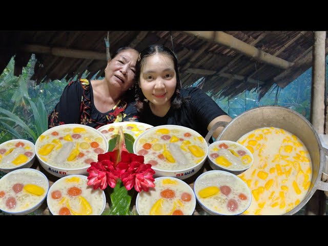 make childhood snacks from the old days of grandparents | Vietnamese childhood snacks