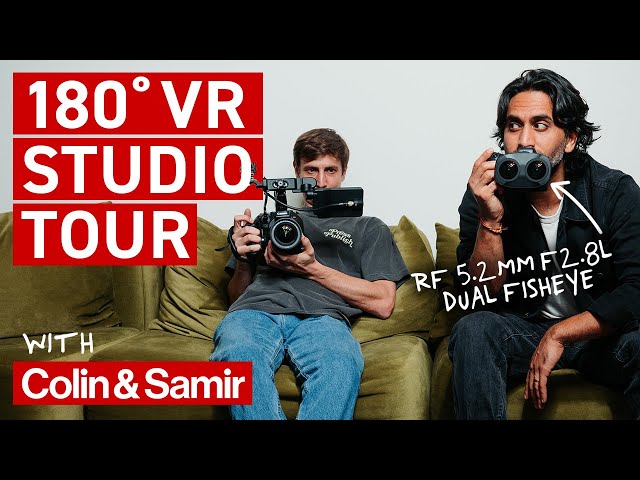 Touring Colin and Samir’s Studio in 180° VR