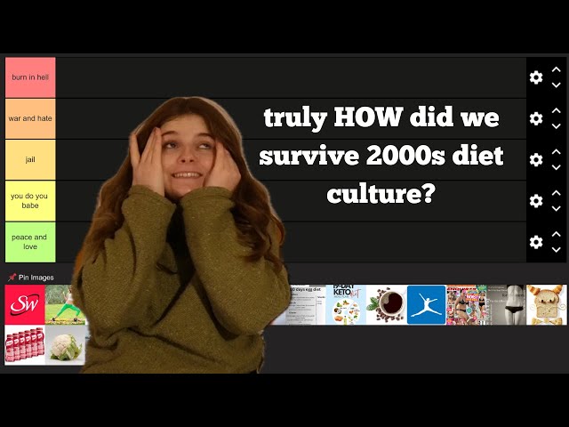 i ranked iconic diet culture moments