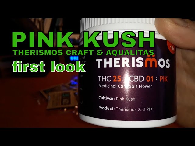 PINK KUSH | Therismos Craft & Aqualitas | FIRST LOOK #organic