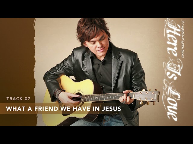 A Worship Experience with Hymns — Here Is Love by Joseph Prince (What A Friend We Have In Jesus)