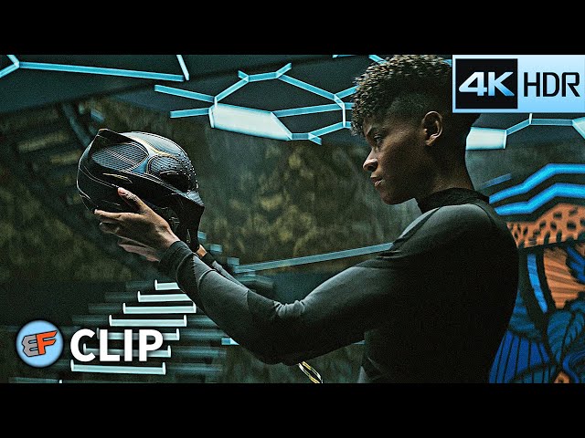 Shuri Becomes the Black Panther Scene | Black Panther Wakanda Forever (2022) 4K HDR Movie Clip