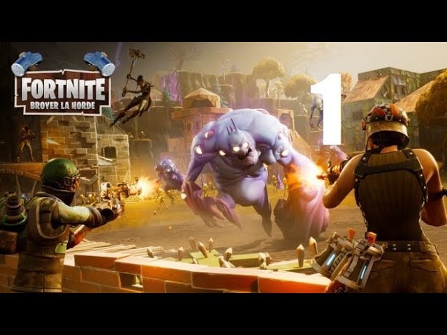 FORNITE SAUVER LE MONDE // 1 //