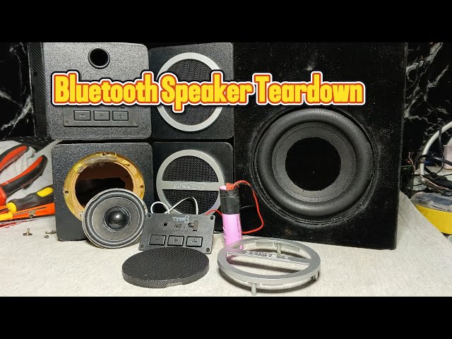 TWS Bluetooth Speaker Teardown