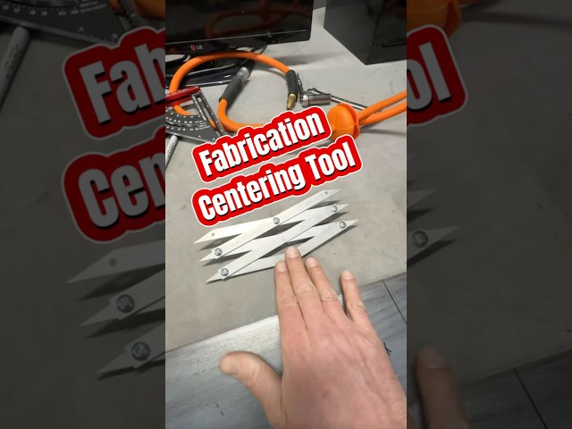 Must have fabrication tool.  Sweet tool for finding center, locking template, & verifying pilots.