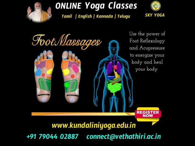 HEAL your BODY using FOOT MASSAGE | REFLEXOLOGY | ACUPRESSURE  - ONLINE Yoga Classes