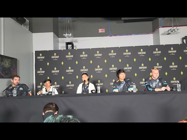 Cloud 9 (C9) Press Conference & Interview After Loss to NRG in LCS Summer Split Finals in 2023