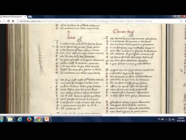 University of Pennsylvania Library's Ms. Codex 902, presented by Liza Strakhov.