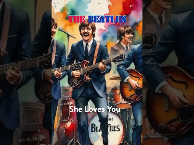 She Loves You | The Beatles | 1964 | Short #short #rock #heavymetal #music