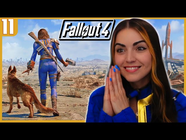 Drama in Diamond City | Fallout 4 BLIND Playthrough 2025 | First Time Playing! | LizXP [11]