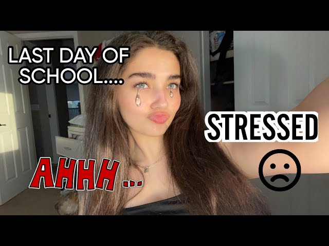 FINALS, SCHOOL, STRESS, MY STOMACH HURTS AHHH (CHAOS VLOG)