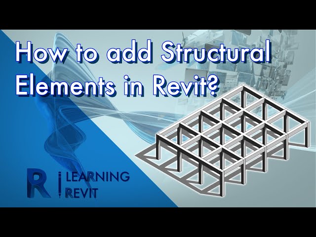 Add Structural Columns & Beams into your Model in Revit Architecture | Revit Tutorial for Beginners