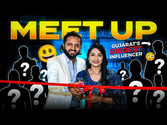 Gujarat's BIGGEST Influencer Meet-Up Ever!