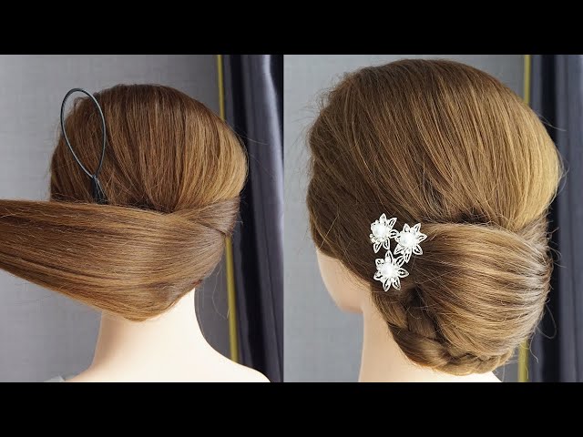 Easy Updo Hairstyle For Party - Easy Hairstyle For Long Hair