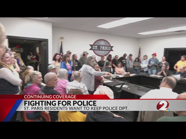 Local village pushing back on council's proposal to dissolve, outsource police