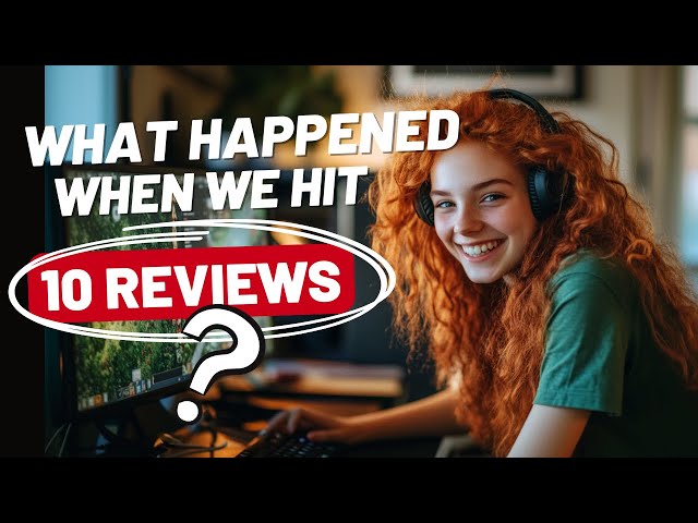 STEAM PUSHED OUR GAME! What happened after the 10 reviews?