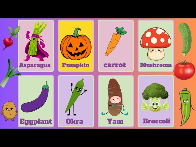 ABC Vegetables Song | Learn Alphabets | Kids Nursery Rhymes | A for Apple Songs TV | Phonics🔤Toddler