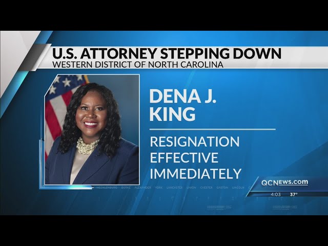 Charlotte US Attorney appointed by Biden steps down