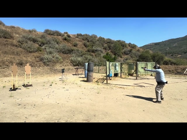 Shooting Flat & Fast Transitioning Between USPSA targets