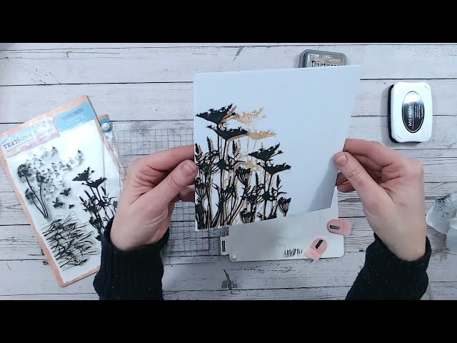 Stamping Techniques for a DIY Sympathy Card: A Tutorial Making a Quick Handmade Card