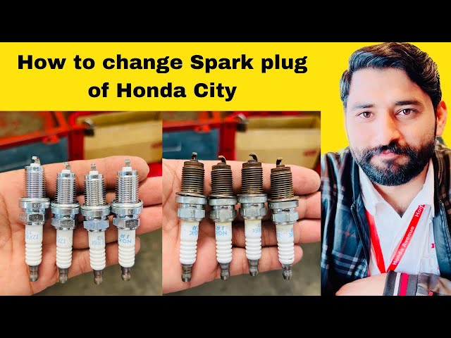 How to change spark plugs of Honda City