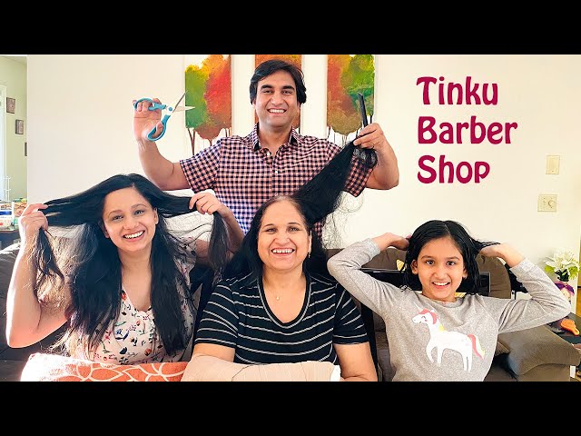 Sabke baal katega tera Tinku - The Lockdown Barber | Vlog 11 | Lalit Shokeen Vlogs