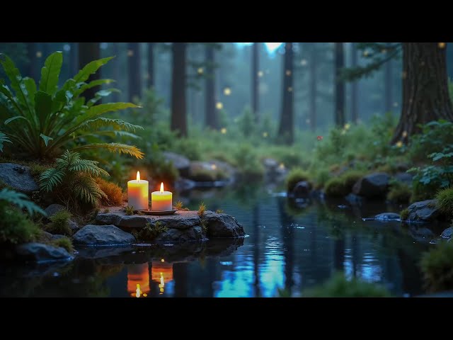 Beautiful Piano Relaxation 🌿 Spa & Sleep Music With Water Sounds ~ Meditation & Calming Tunes