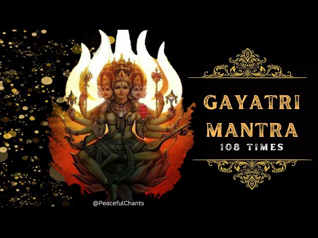 Anuradha Padwal Gayatri Mantra 108 times | Peaceful Chants