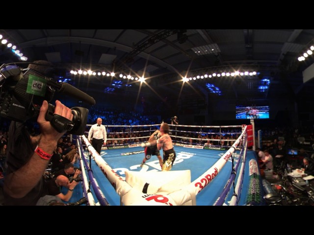 Lyon Woodstock knocks out Paul Holt | 360 Virtual Reality Boxing   BT Sport