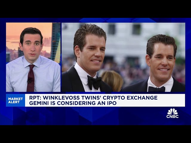 Winklevoss twins' crypto exchange Gemini is considering an IPO: Report