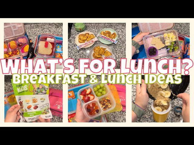 Bento Lunches + Easy Breakfast Ideas // Packing Hot Lunch // Bentgo Box School Lunch for Kids