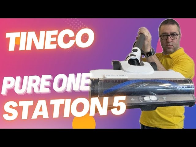 Tineco  Pure One Station 5 PLUS. : le meilleur aspirateur balai avec station en 2025