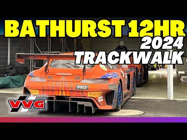 2024 Bathurst 12 Hour - Track Walk From To Podium