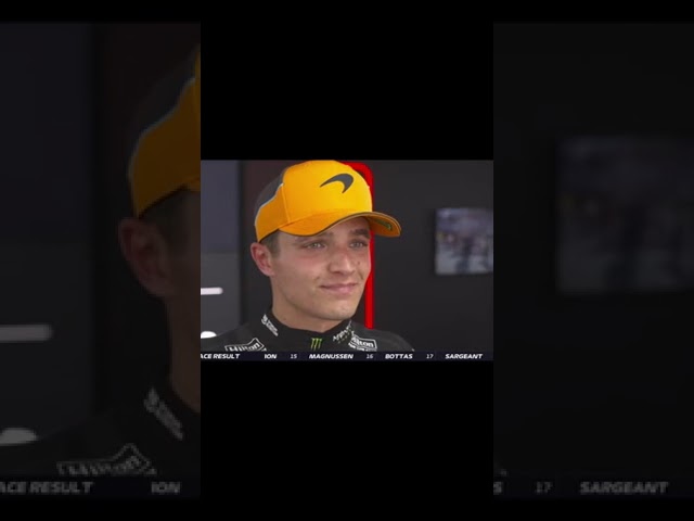 Lando Norris Post Race Interview at the Hungarian Grand Prix #f1 #hungary