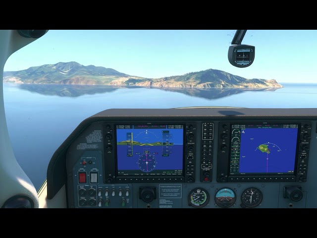 Cessna CT182T Skylane - St. Johns to Montserrat - MS Flight Sim