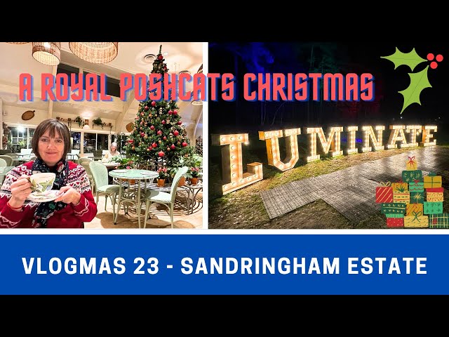 VLOGMAS 23 | Sandringham Camping and Illuminate Christmas Light Show | Vlog 615