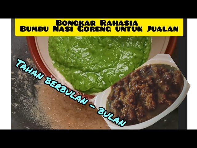 Bumbu Serbaguna ‼️ Bisa buat Nasi Goreng, Bakmi, Kwetiau dll🔹