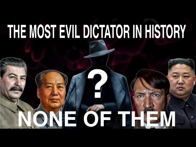 World Deadliest DICTATOR in the Human History