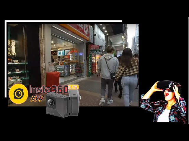 [3D VR180 ] VR Hong Kong Walking Tour - Mong Kok (12Dec2022)