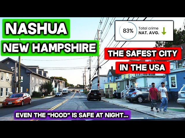 NASHUA: The Safest City in America - Why Is There No Crime?