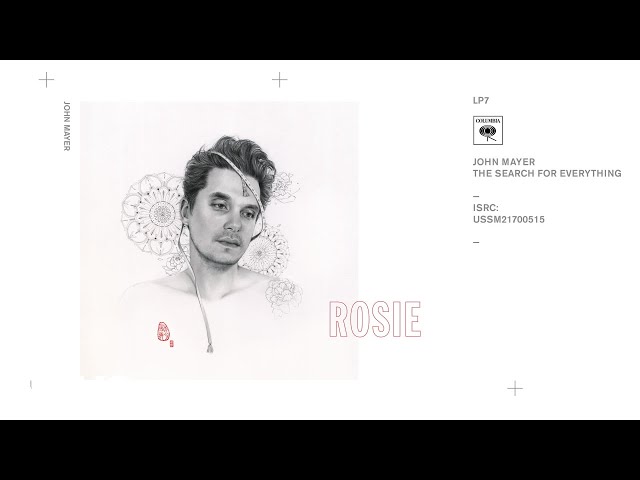 John Mayer - Rosie (Audio)